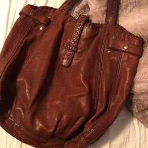 Lucky Brand Leather Tote